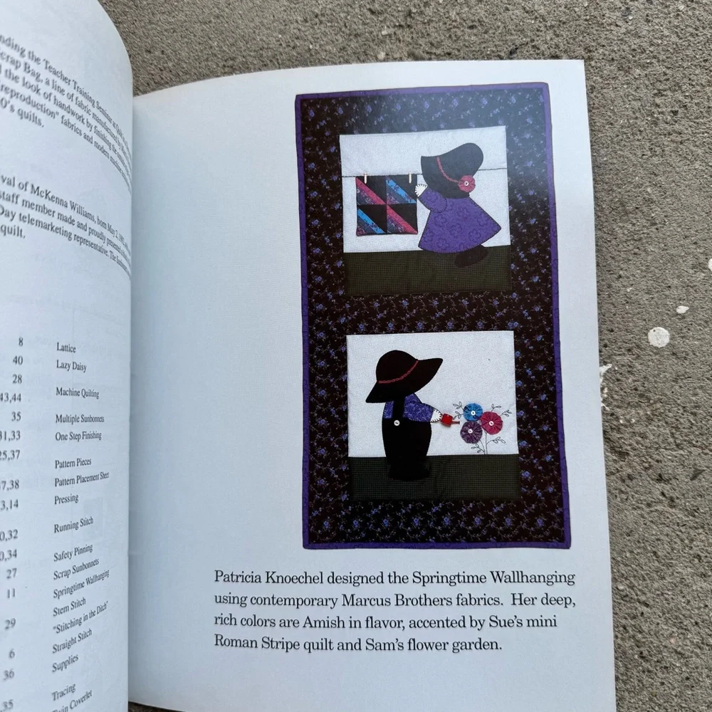 Sunbonnet‎ Sue Quilt Pattern Book
